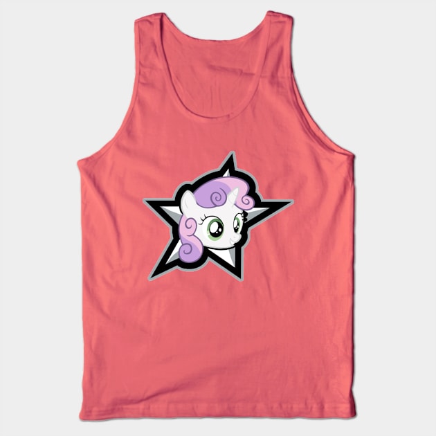 Sweetie Belle (Stars) Tank Top by euryoky